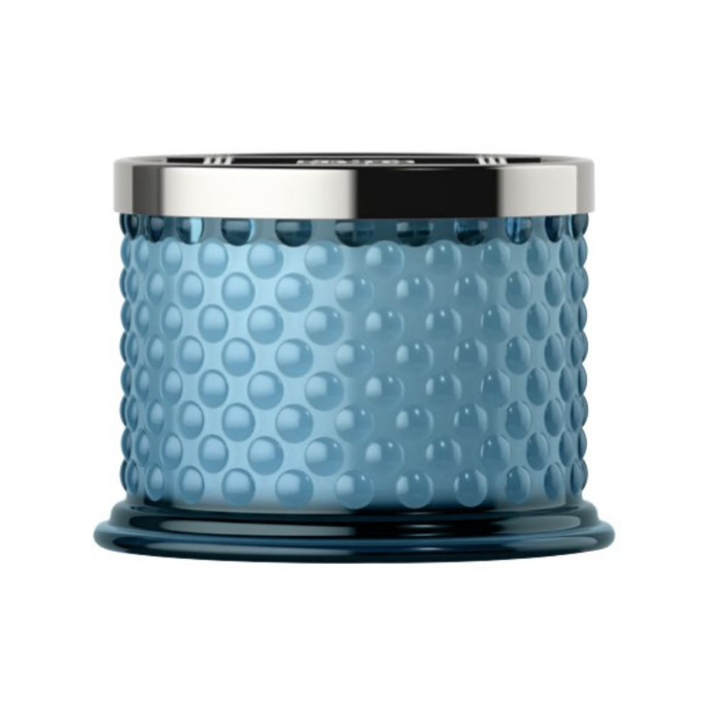 Coastal Water Lily 3-wick Hobnail Candle