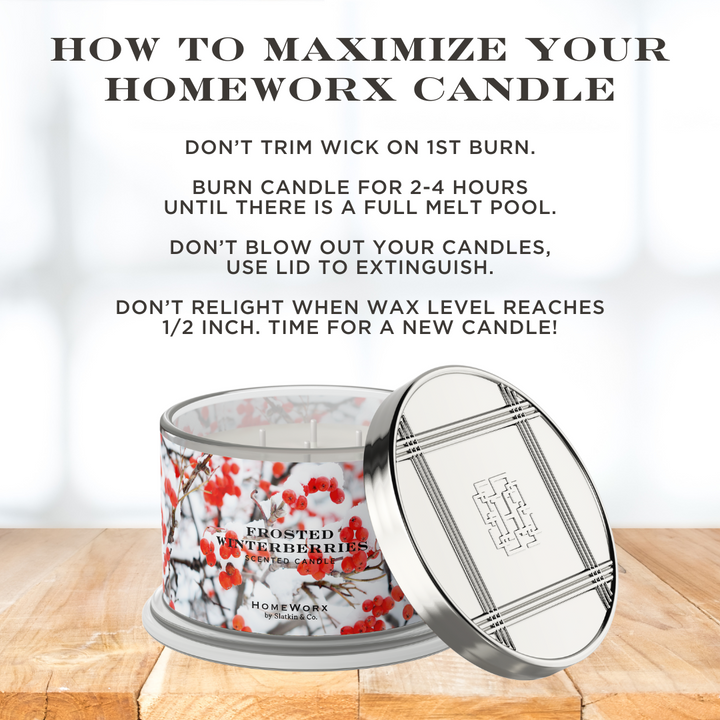 Frosted Winterberries 4-wick 4-wick Candle