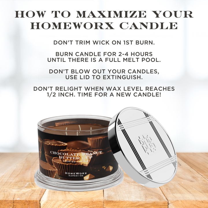 Chocolate Peanut Butter Cup 4-wick Candle