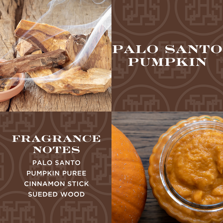 Palo Santo Pumpkin 3-wick Candle