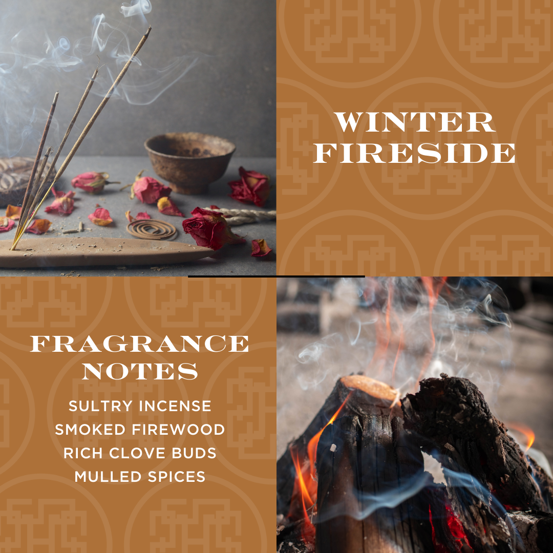 Winter Fireside 4-wick Candle