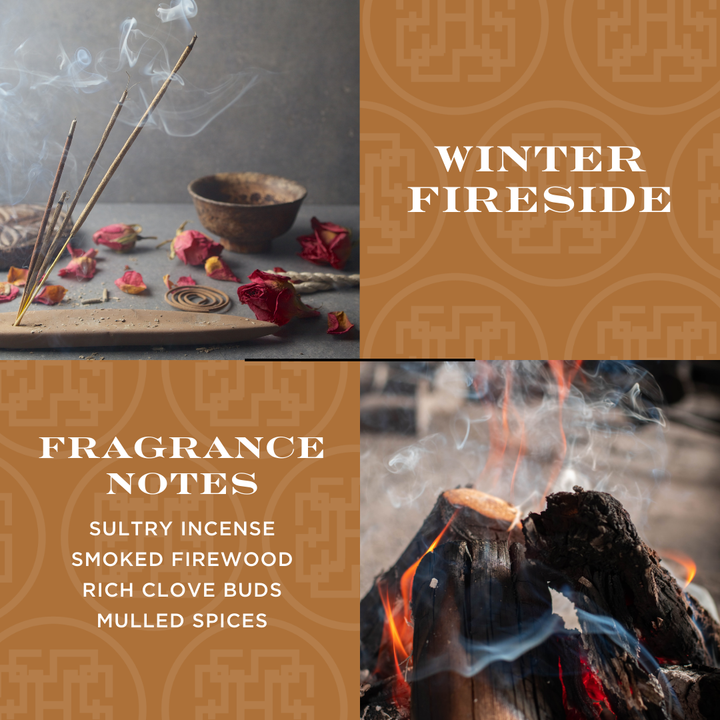 Winter Fireside 4-wick Candle