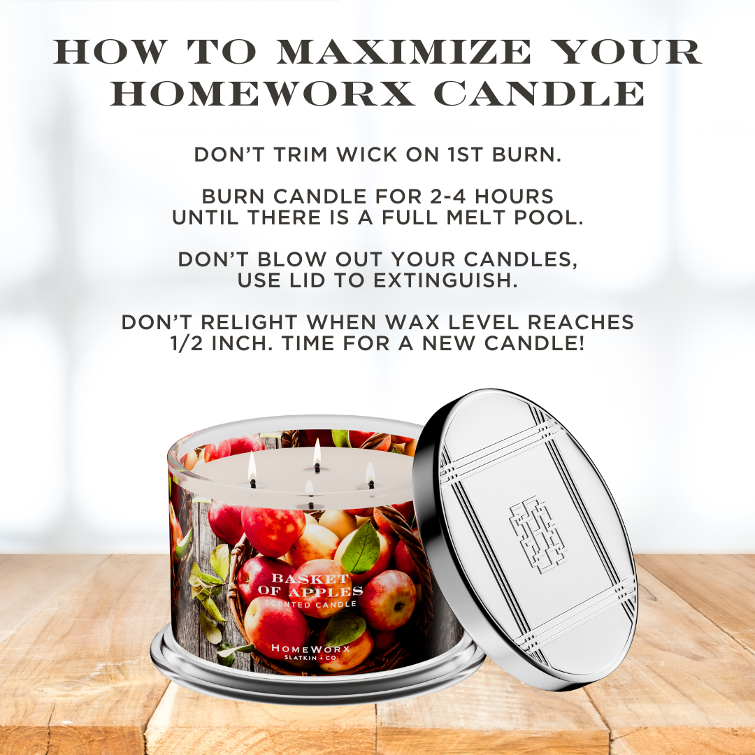 Basket of Apples 4-wick Candle