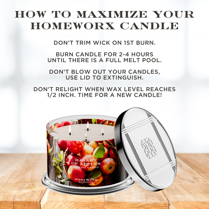 Basket of Apples 4-wick Candle