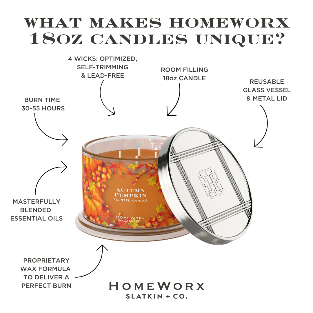 Autumn Pumpkin 4-wick Candle