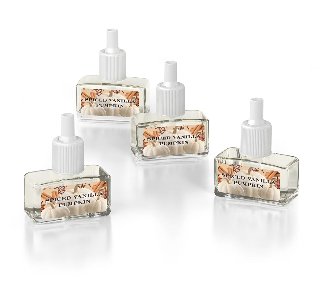 Spiced Vanilla Pumpkin Set of 4 Diffuser Oil Refills
