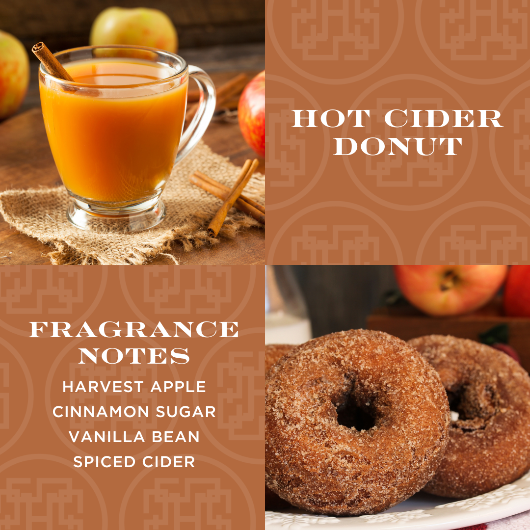 Hot Cider Donut Specialty Candle with Gift Box