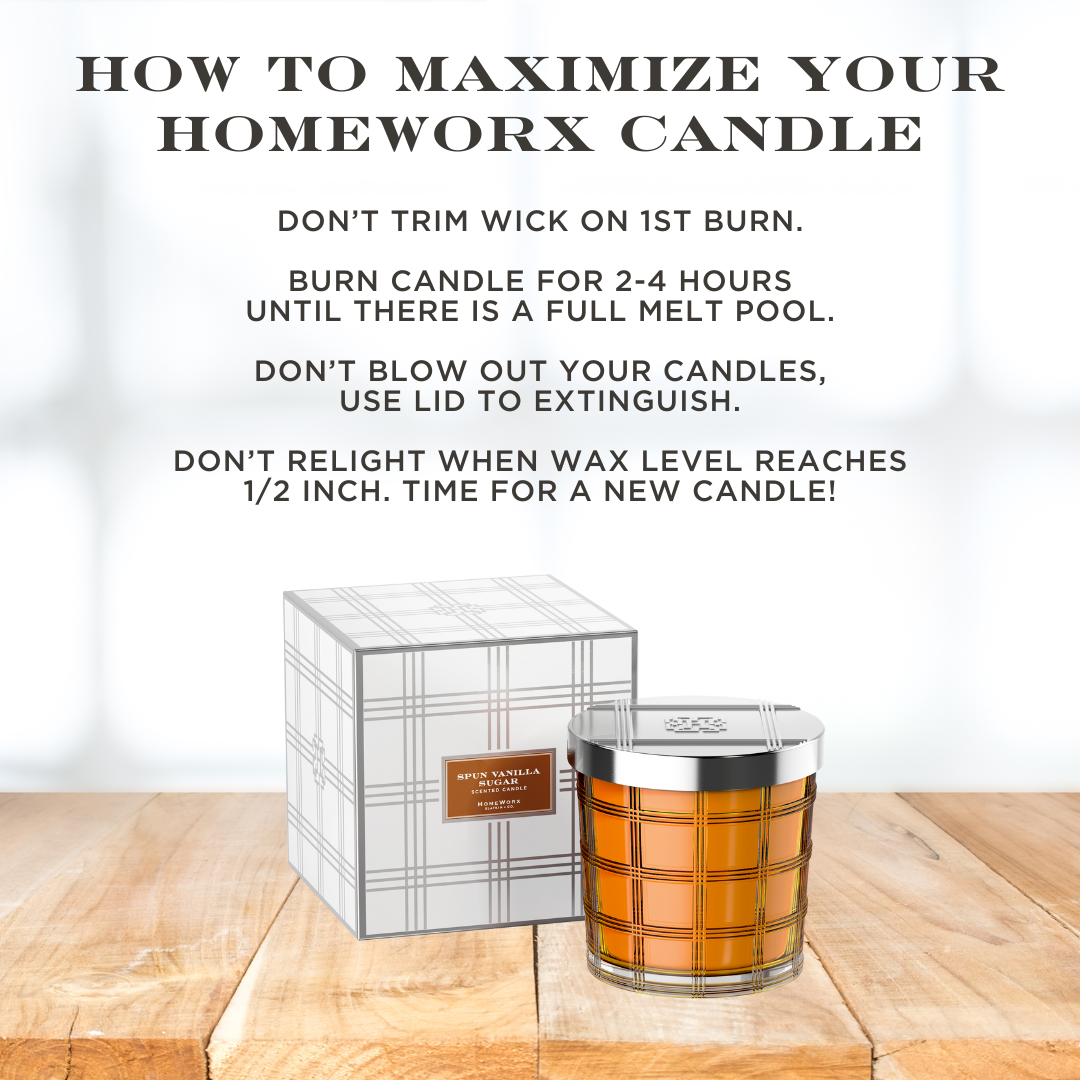 Spun Vanilla Sugar 50 oz. 4-Wick Luxe Candle