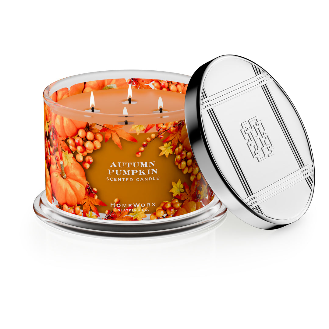 Autumn Pumpkin 4-wick Candle