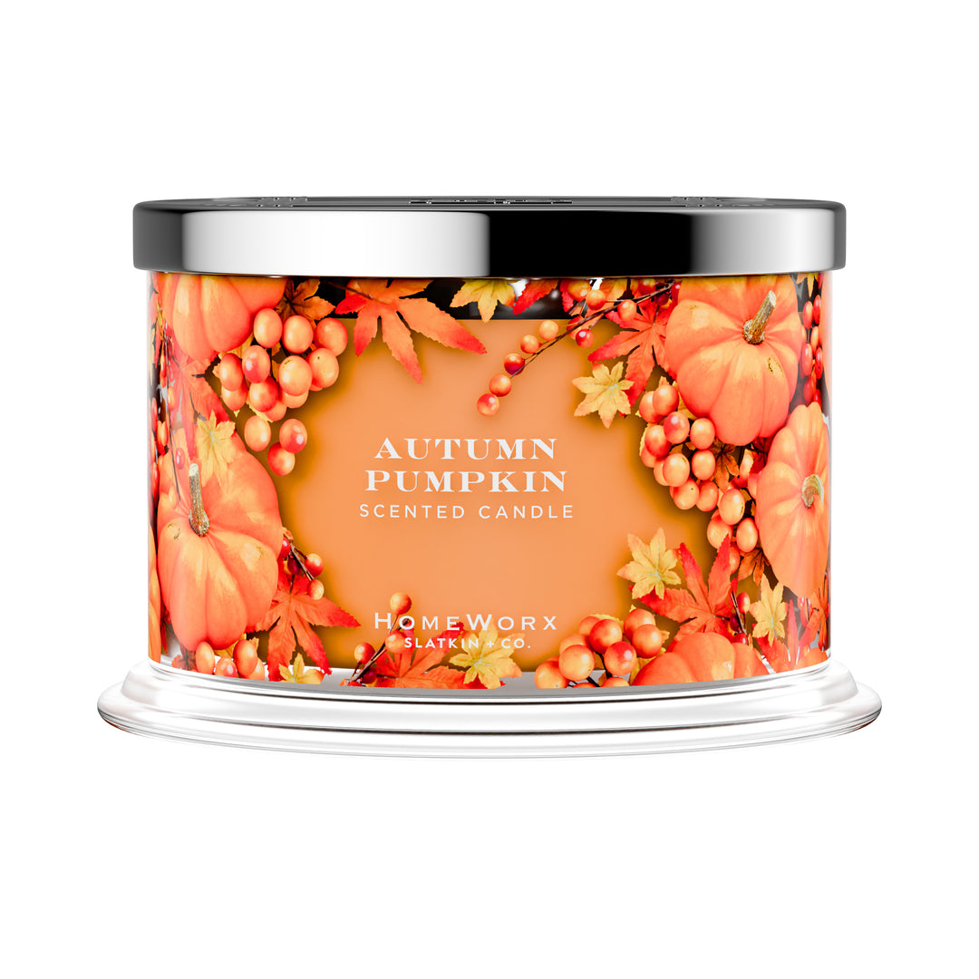 Autumn Pumpkin 4-wick Candle