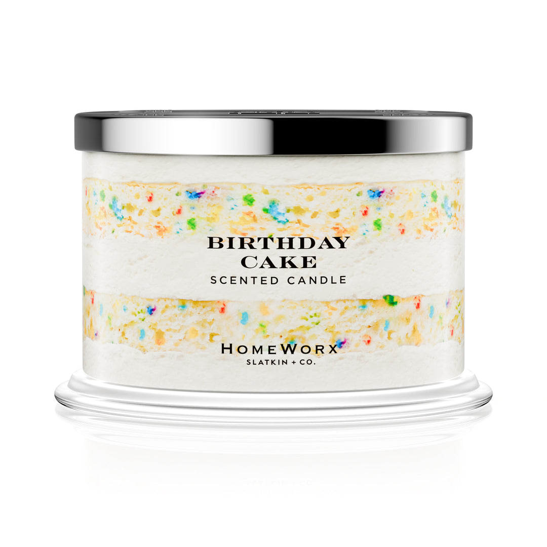 Birthday Cake 4-wick Candle