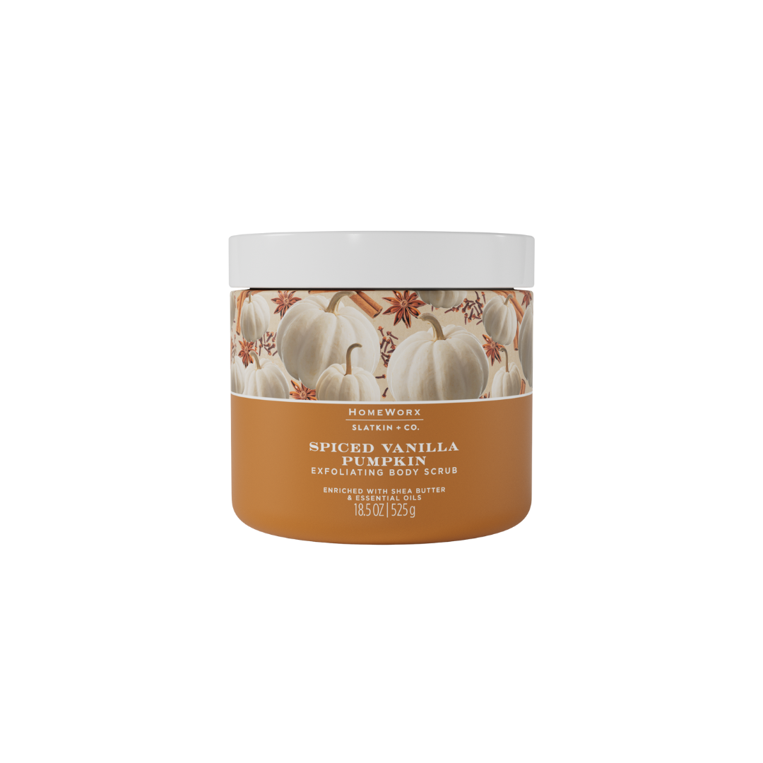 Spiced Vanilla Pumpkin Exfoliating Body Scrub – Slatkin + Co.