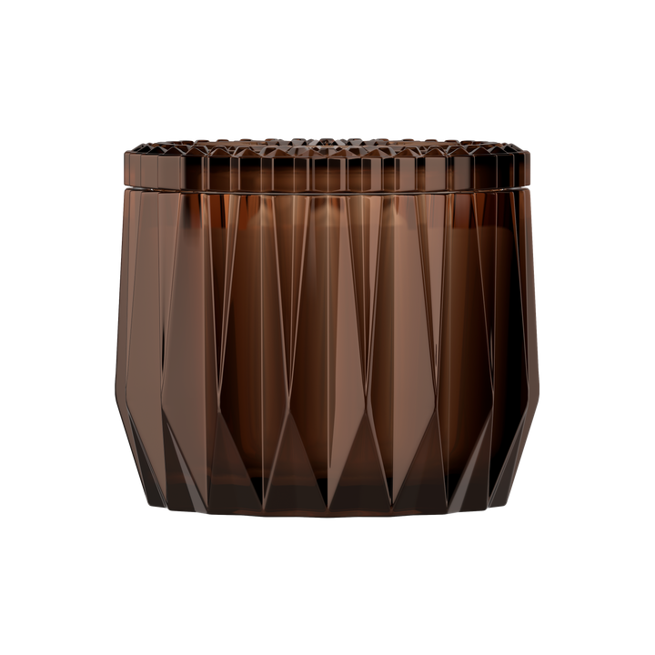 Creepy Cauldron 3-wick Faceted Glass Candle