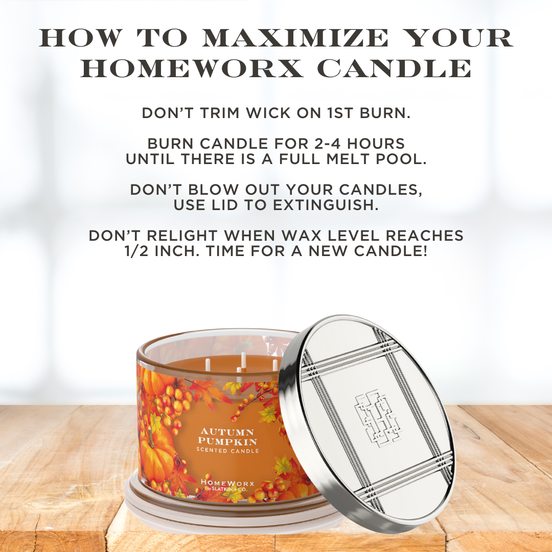 Autumn Pumpkin 4-wick Candle