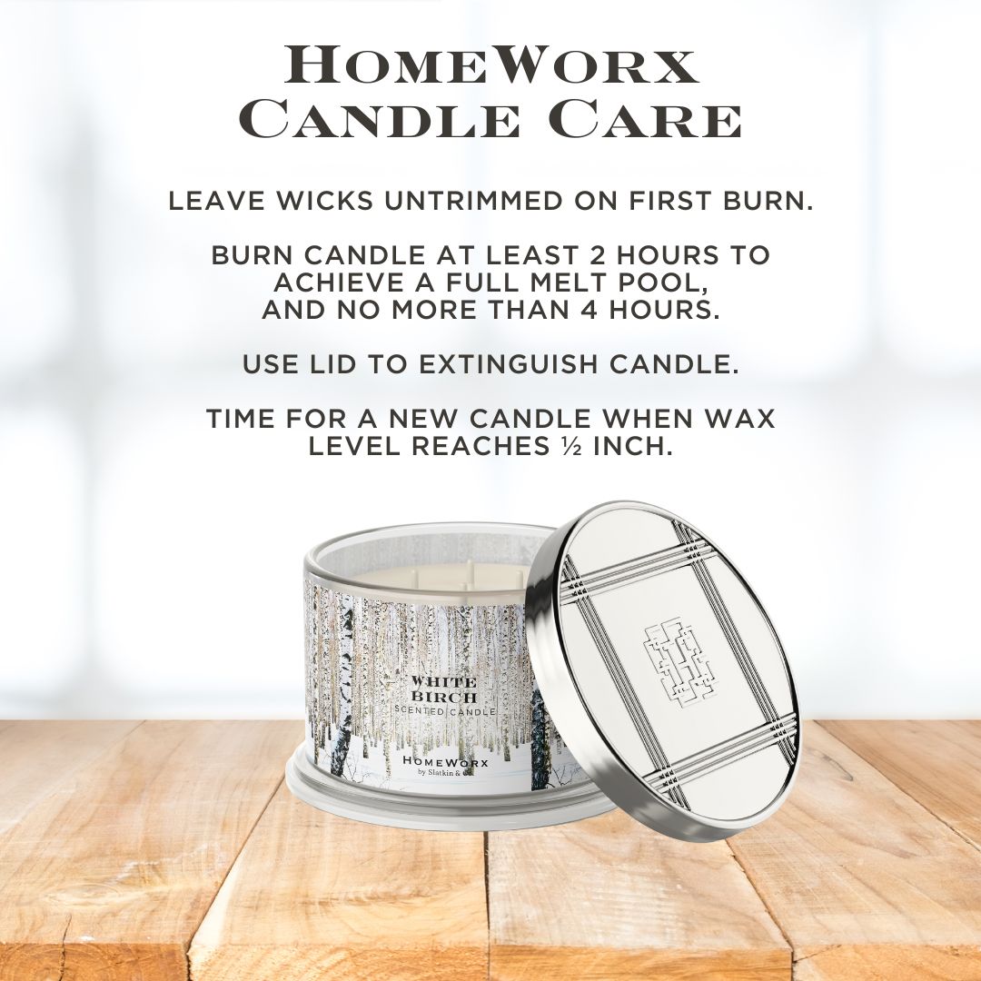 White Birch 4-wick Candle