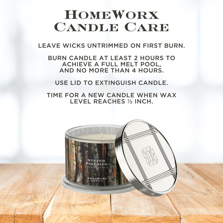 Winter Fireside 4-wick Candle