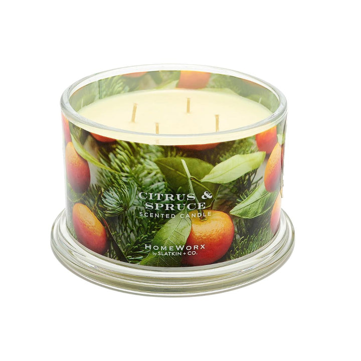 Citrus & Spruce 4-wick Candle