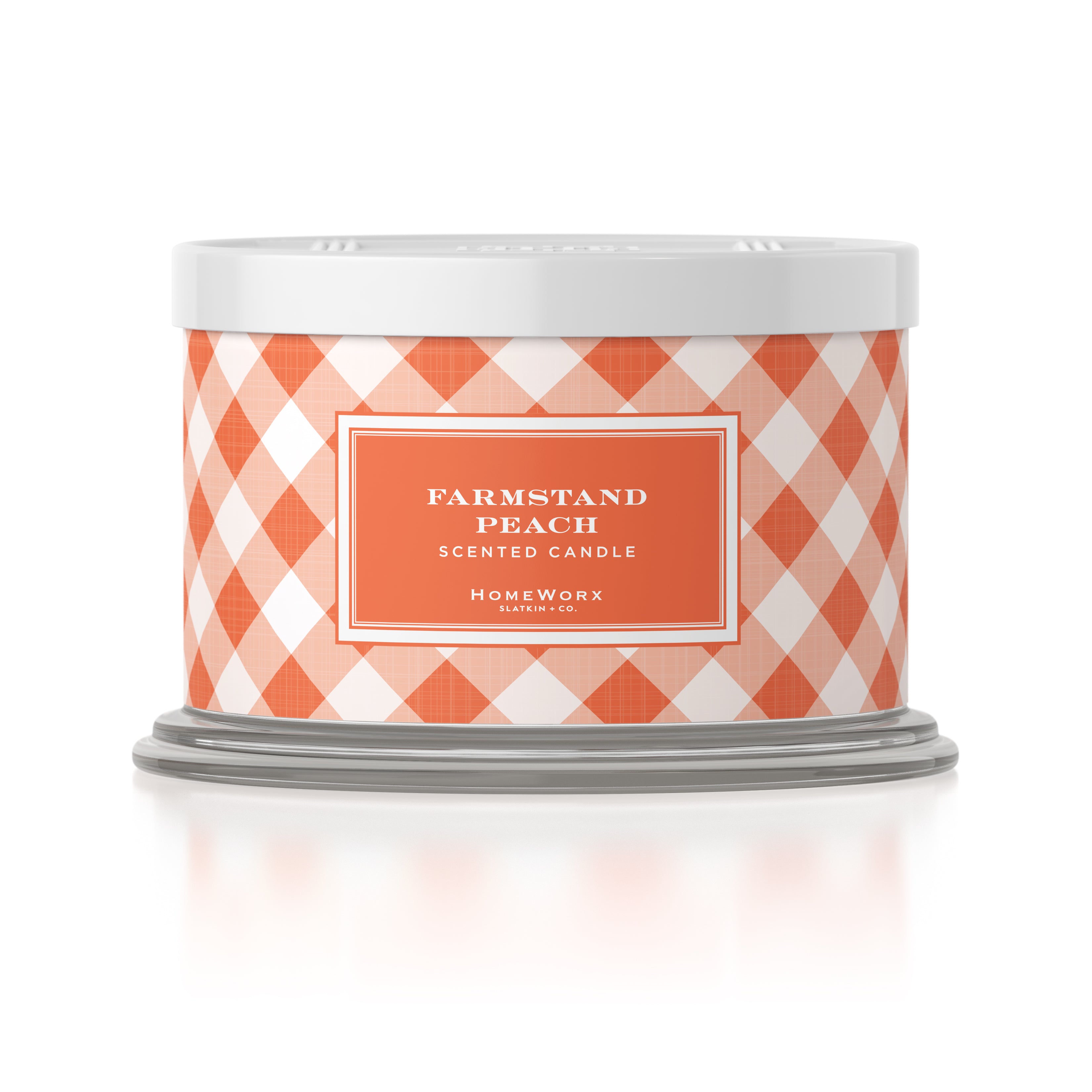 ※シェル様※◆タチカワ◆バーチカル2点◆100×130◆O-2509BL4、5 Farmstand Peach 4-wick Candle – Slatkin + Co.