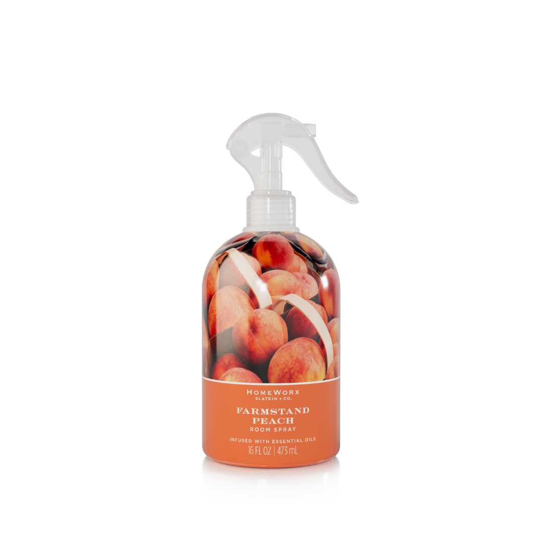 Farmstand Peach 16 oz Room Spray – Slatkin + Co.