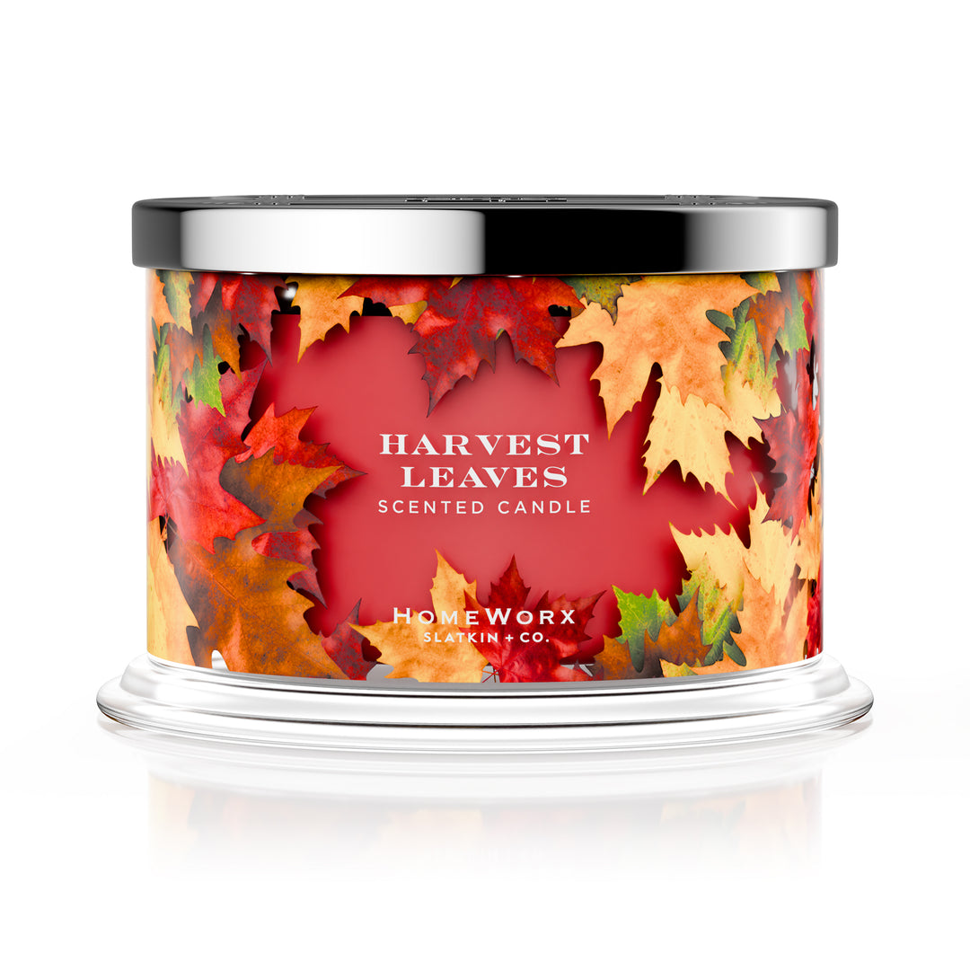 Harvest Leaves Candle