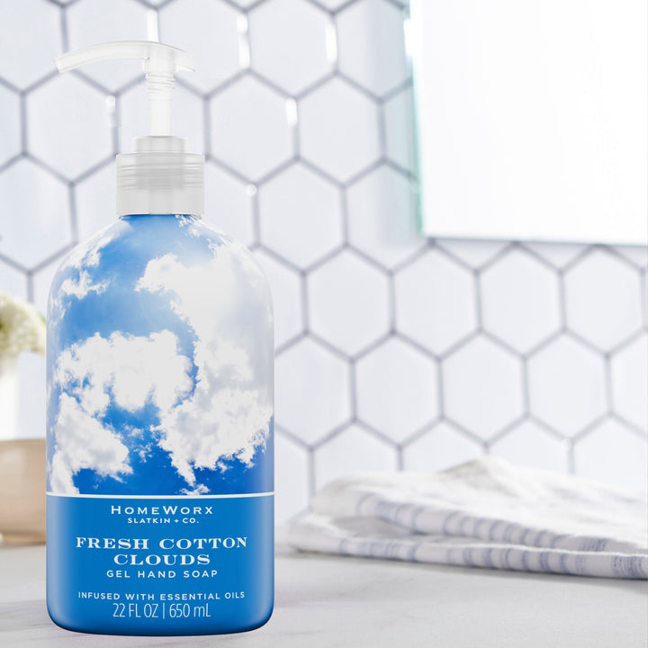 Fresh Cotton Clouds Gel Hand Soap