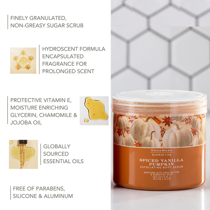 Spiced Vanilla Pumpkin Exfoliating Body Scrub