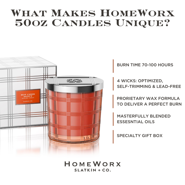 Hot Cider Donut 50 oz. 4-Wick Luxe Candle