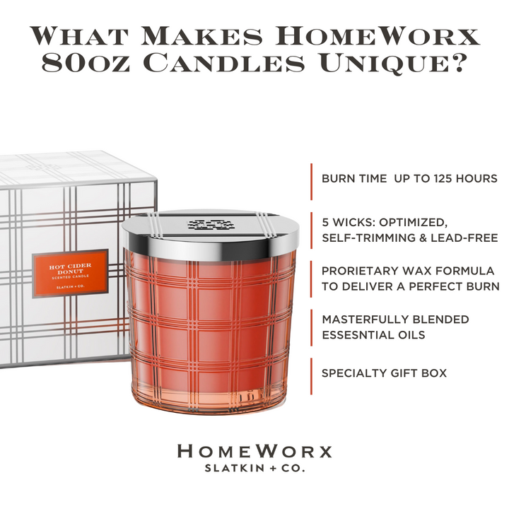 Hot Cider Donut 80 oz. 5-Wick Luxe Candle