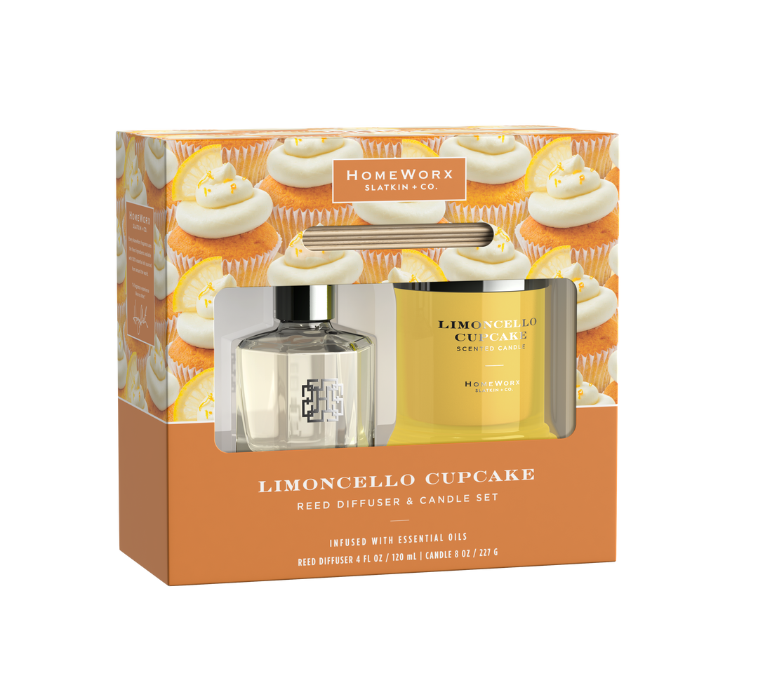 Limoncello Candle & Reed Diffuser Gift Set