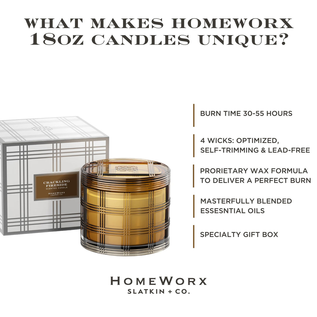 Crackling Fireside Specialty 4-wick Candle with Gift Box