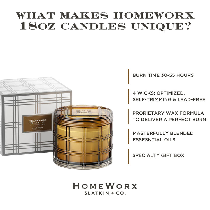 Crackling Fireside Specialty 4-wick Candle with Gift Box