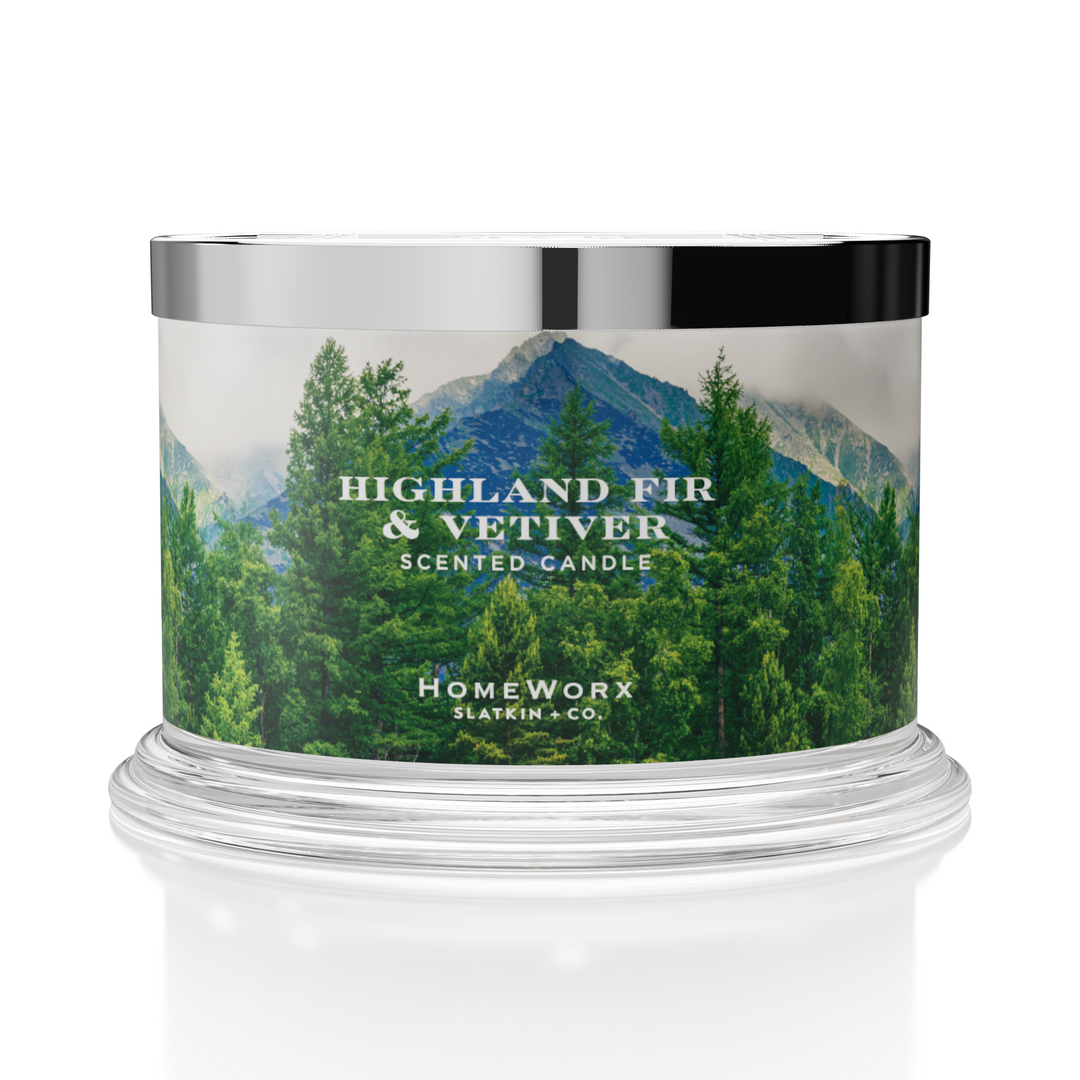 Highland Fir & Vetiver 4-wick Candle