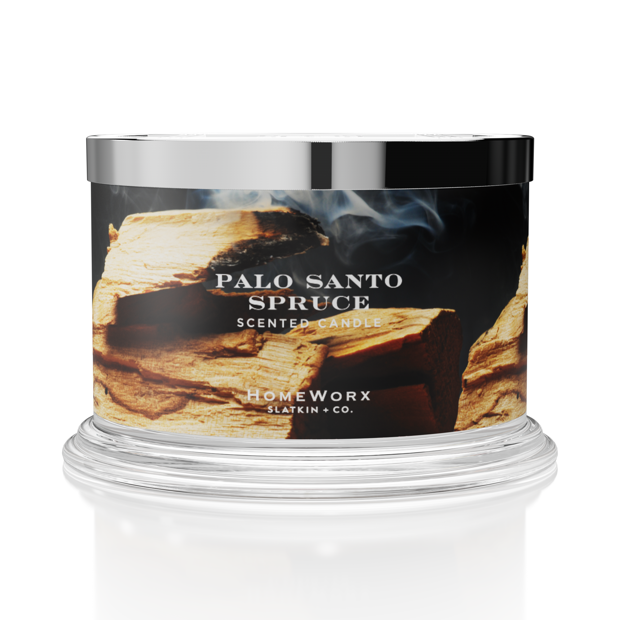 Palo Santo Spruce 4-wick Candle – Slatkin + Co.