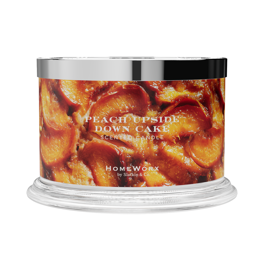 Peach Upside Down Cake 4-wick Candle