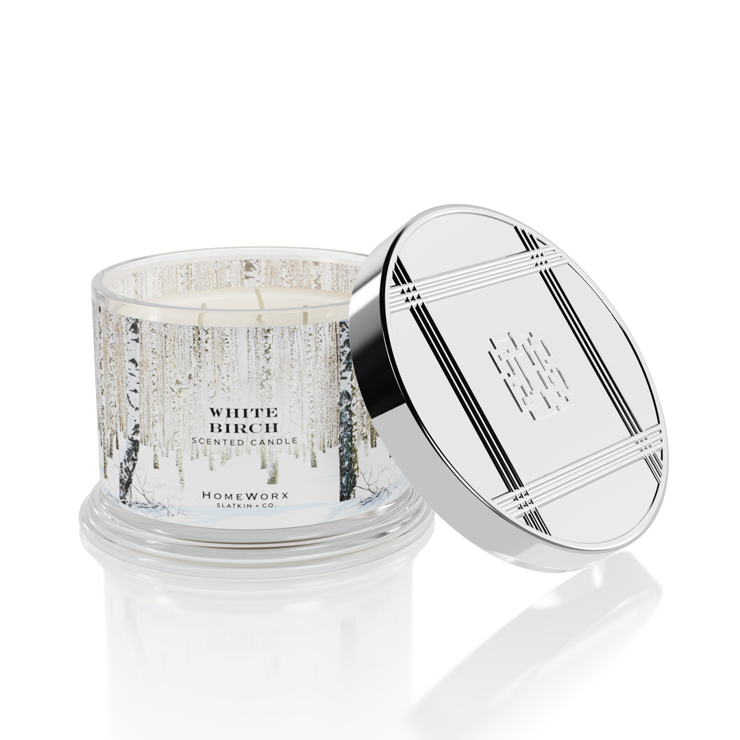 White Birch 3 Wick Candle