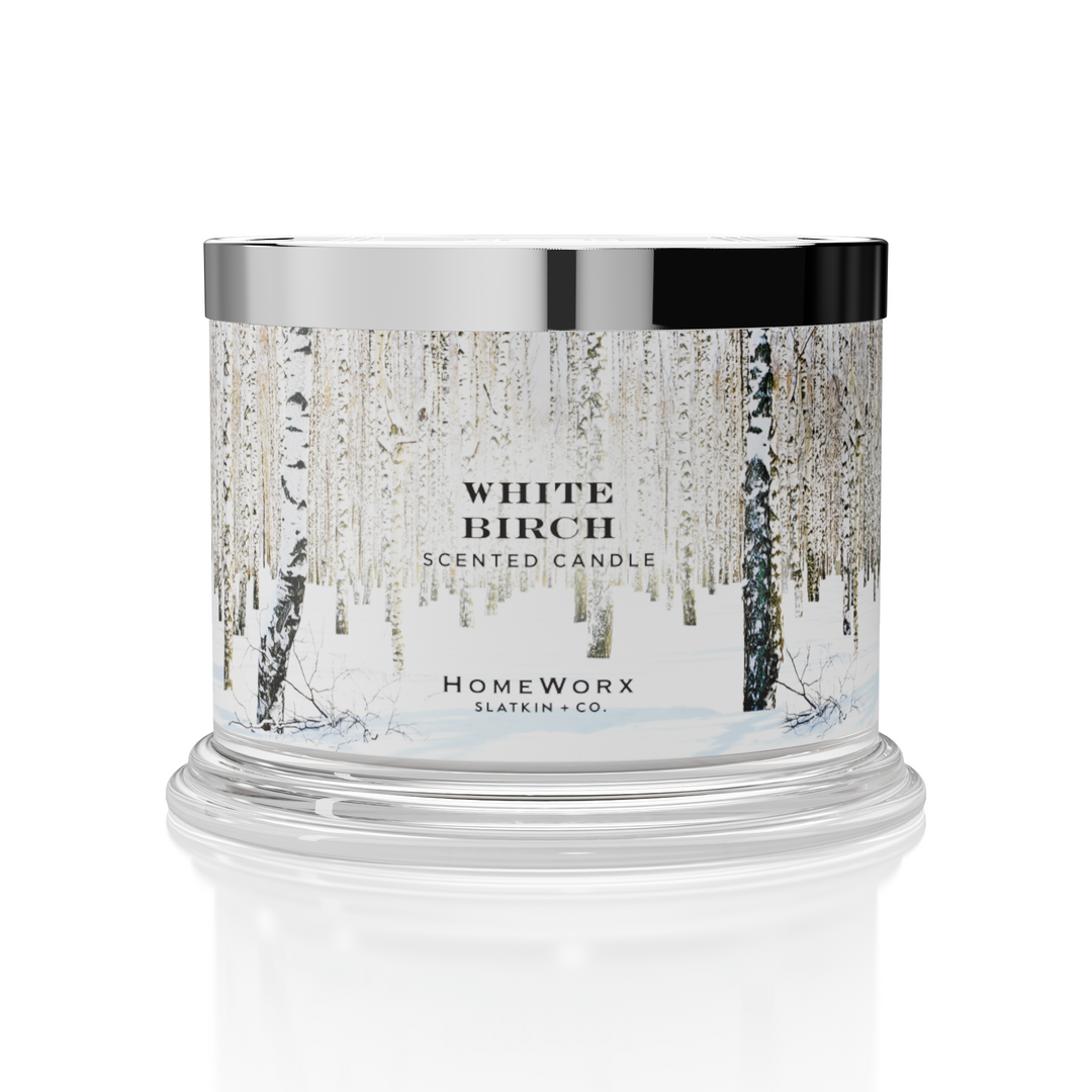 White Birch 3 Wick Candle