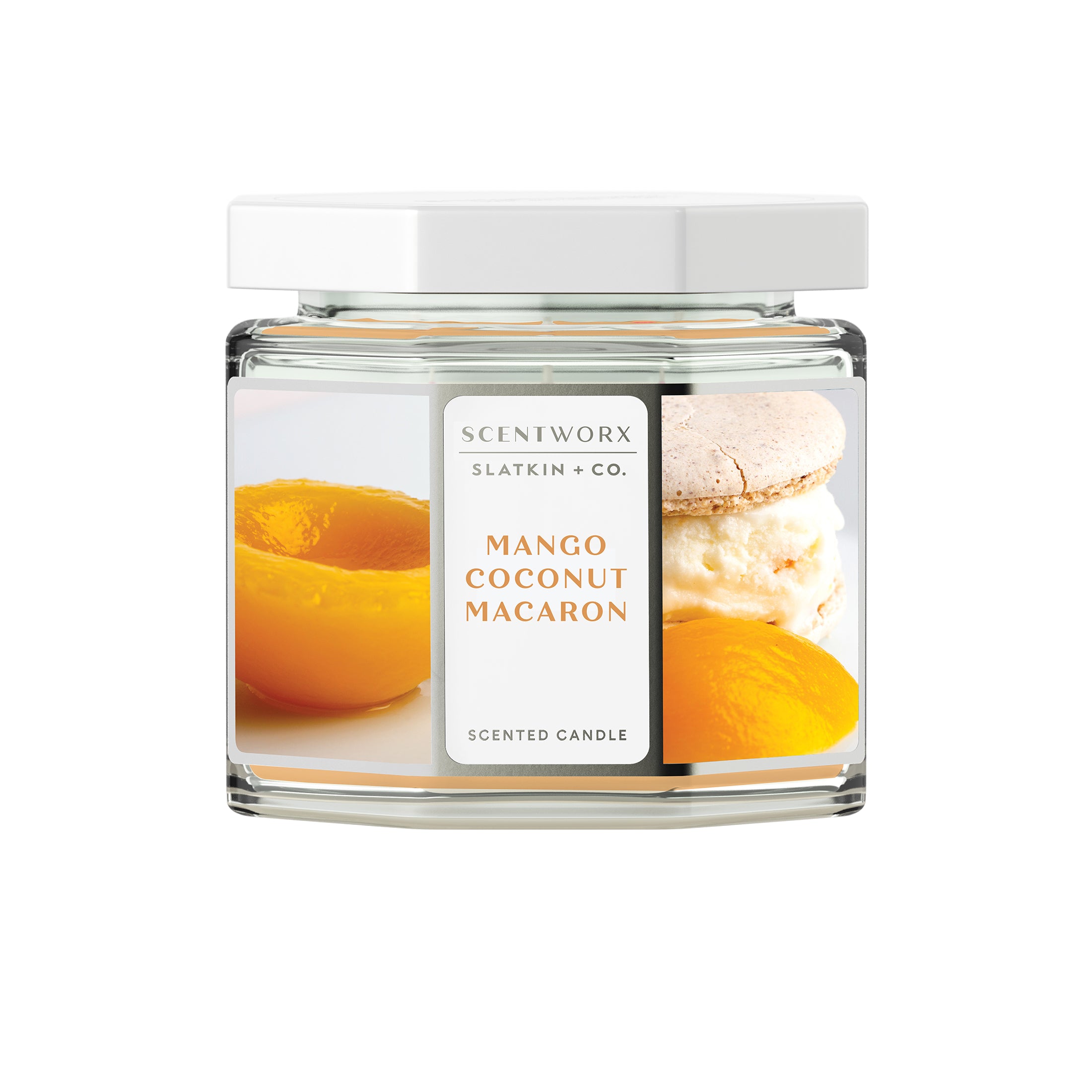 ScentWorx Mango Coconut Macaron 3-Wick Candle – Slatkin + Co.