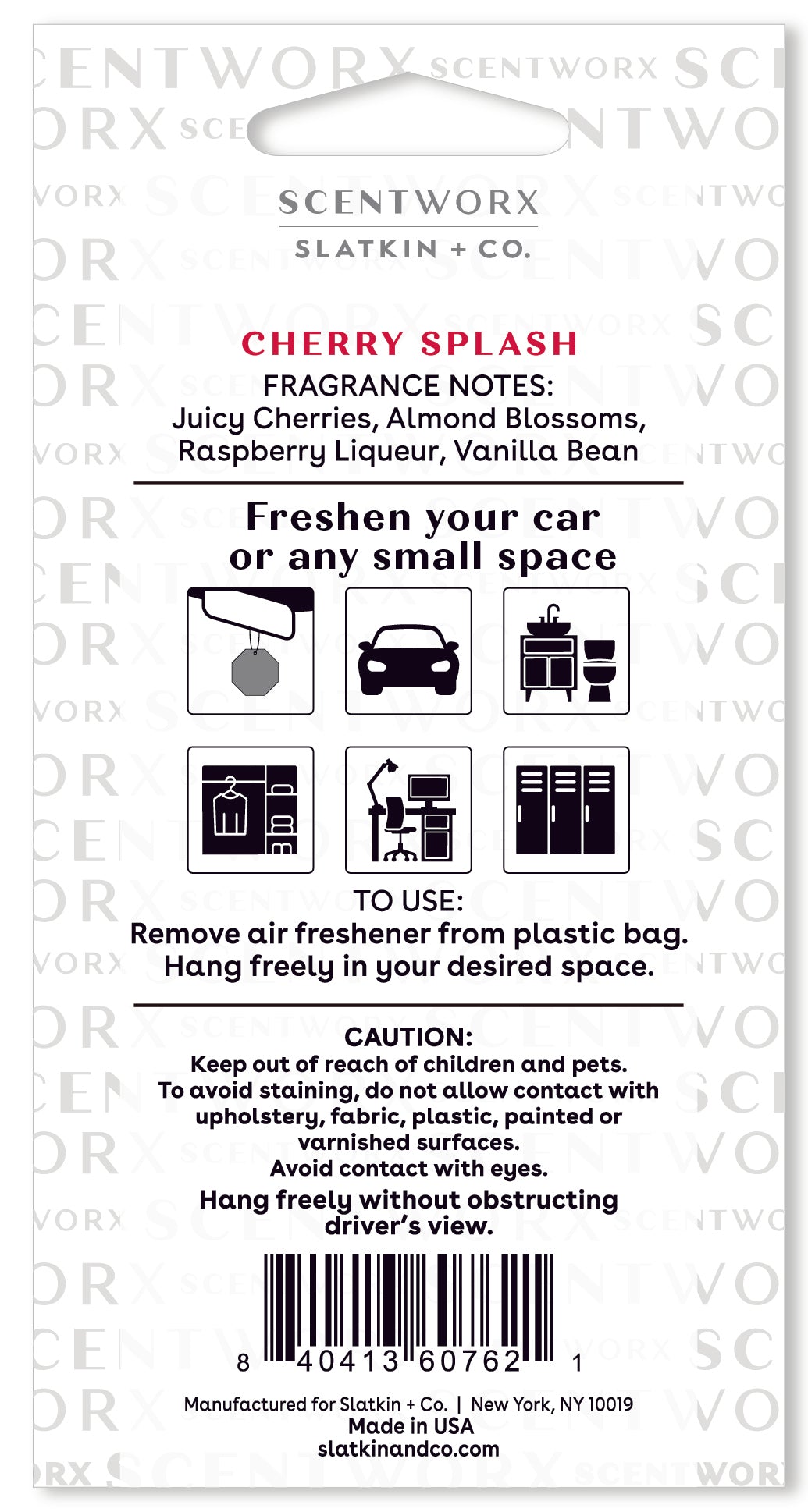 Cherry Splash S/3 Auto Air Fresheners