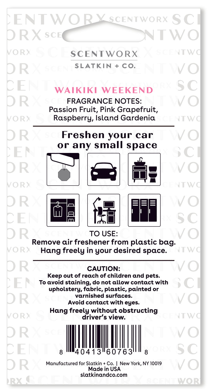 Waikiki Weekend S/3 Auto Air Fresheners