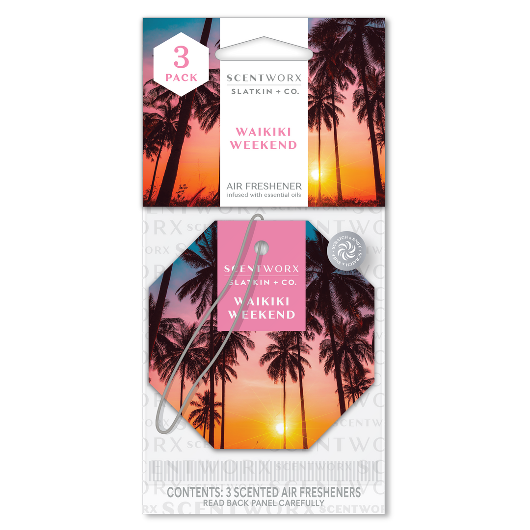 Waikiki Weekend S/3 Auto Air Fresheners