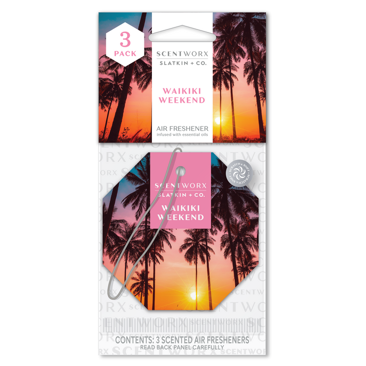 Waikiki Weekend S/3 Auto Air Fresheners