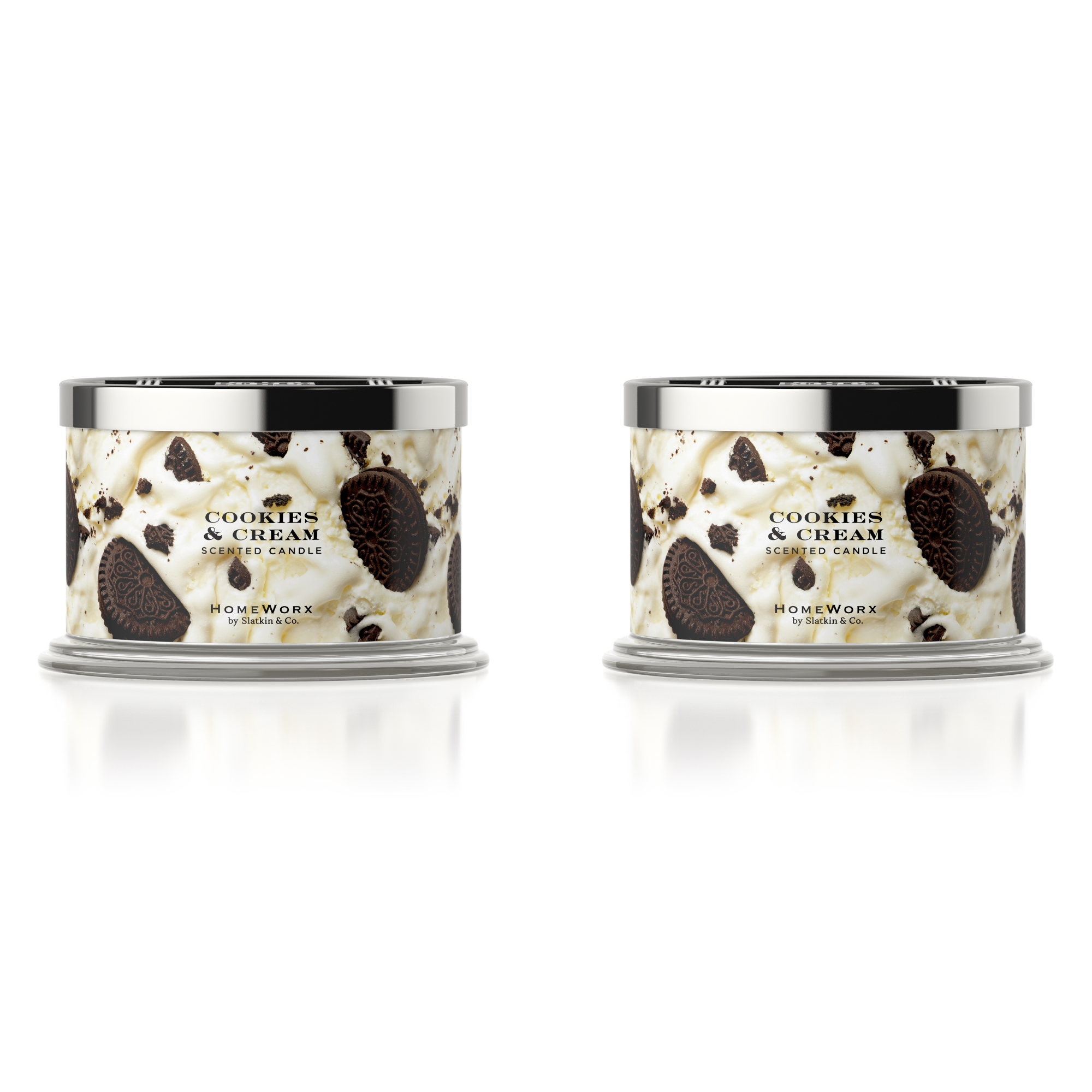 Cookies & Cream Set of 2 4-wick Candles – Slatkin + Co.