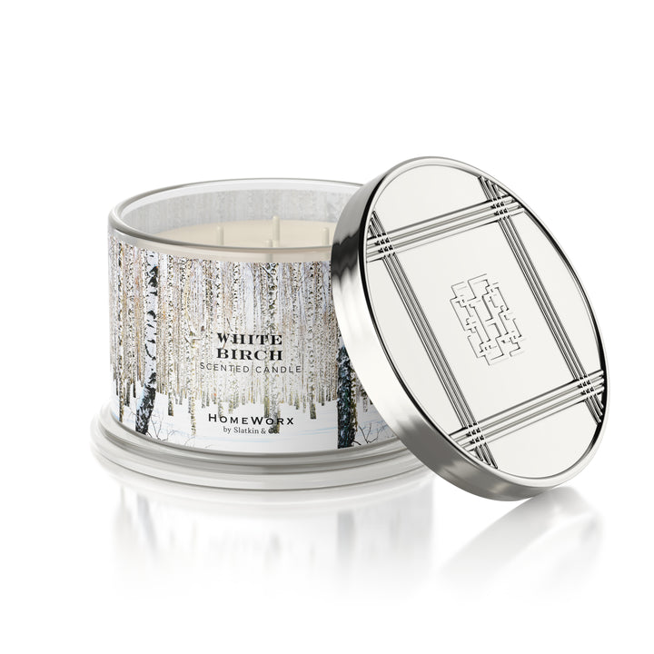 White Birch 4-wick Candle