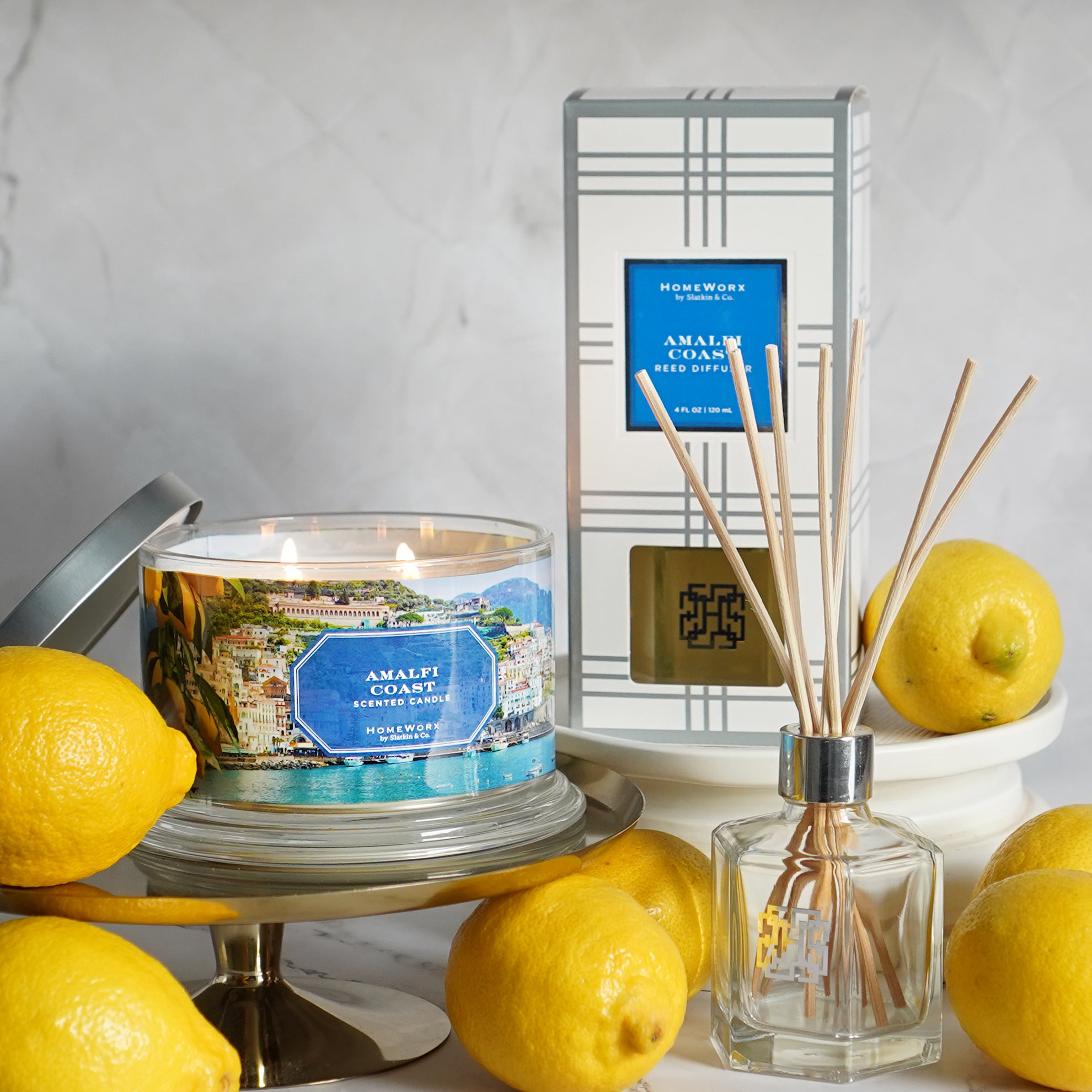 Reed Diffuser vs Candle Slatkin + Co.