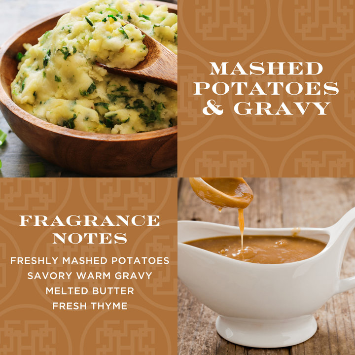 Mashed Potatoes & Gravy 4-wick Candle