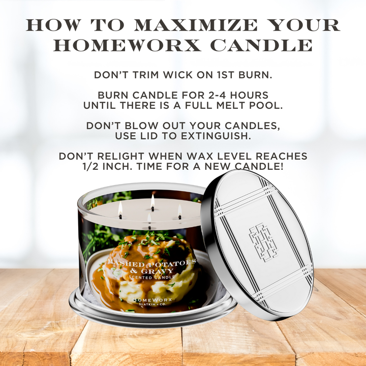 Mashed Potatoes & Gravy 4-wick Candle