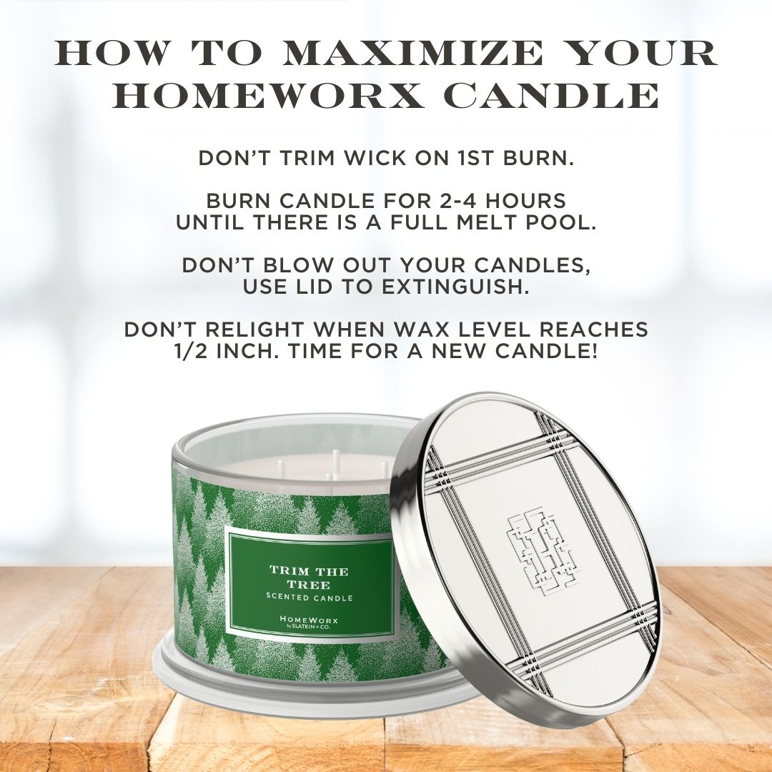 Trim the Tree Candle