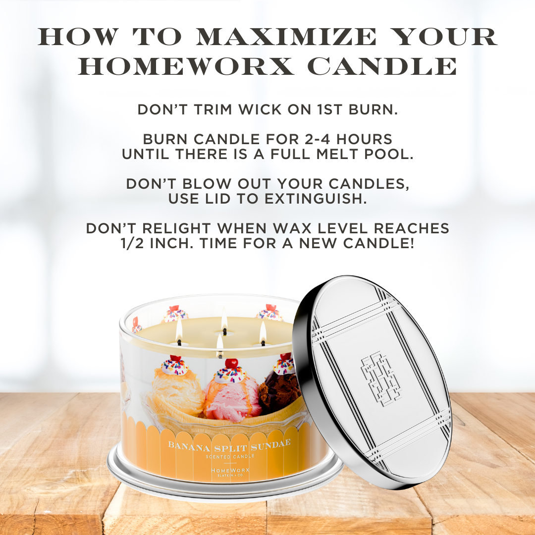 Banana Split Sundae Candle