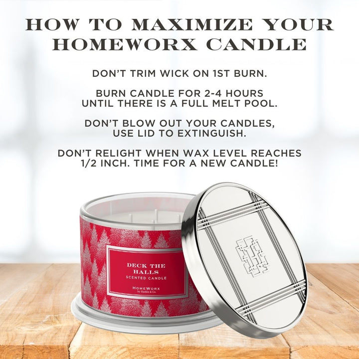 Deck the Halls Candle