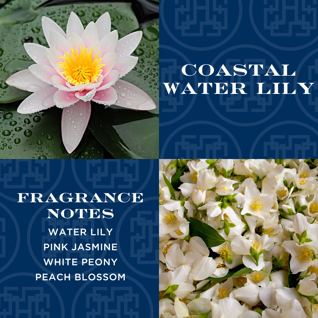Coastal Water Lily Candle